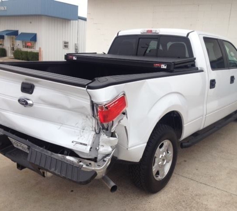 K's Paint & Body Shop - Hewitt, TX. 2015 Ford F-150 (before)