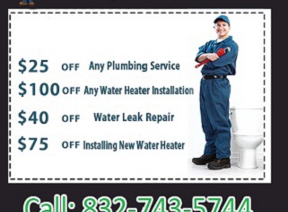 Plumbing Greatwood TX - Richmond, TX