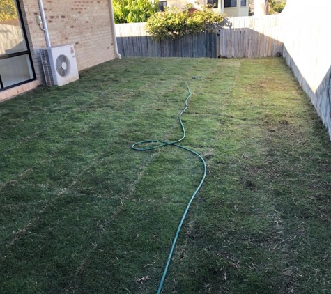 DGS Lawn & Garden Maintenance - Forest Lake, QLD. Backyard | New turf