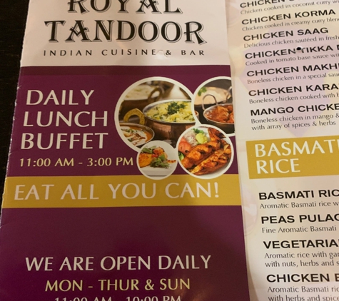 Royal Tandoor - Santa Clarita, CA