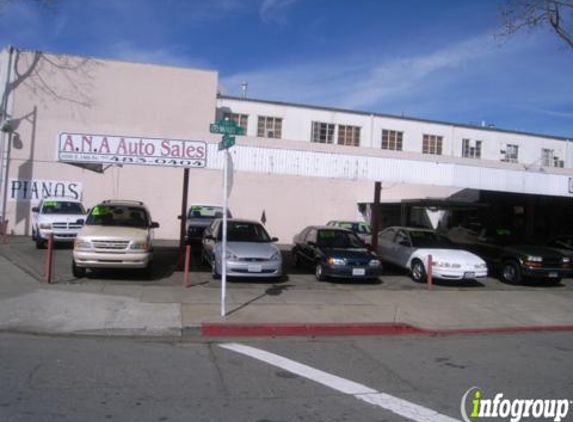 Ana Auto Sales - San Leandro, CA