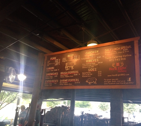 Hard Eight BBQ - Coppell, TX. Hard Eight Menu