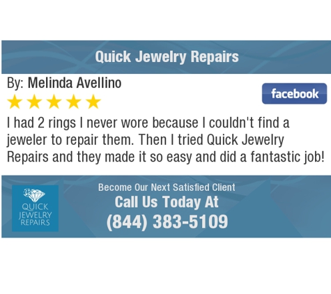 Quick Jewelry Repairs - New York, NY