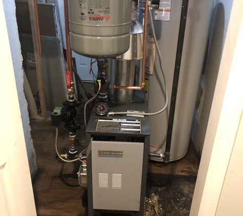 Richmond Plumbing & Heating Co Inc - Staten Island, NY. New Furnace - efficient and smaller.