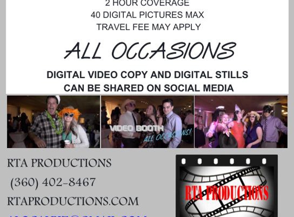 RTA VIDEO & PHOTO PRODUCTIONS - Oak Harbor, WA