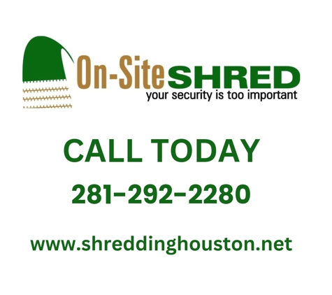 On-Site Shred - Spring, TX. On-Site Shred Houston TX