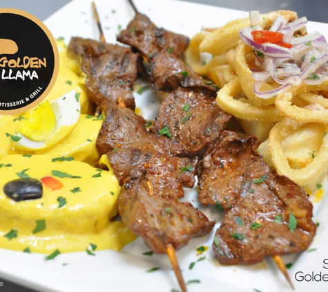 Golden Llama Peruvian Rotisserie & Grill - Greenville, SC. Sampler