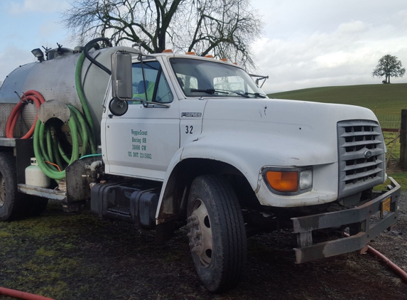 veggiescout - Boring, OR. One of our trucks cleaning in the countryside.