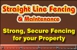 Straightline Fencing - Fencing Contractors