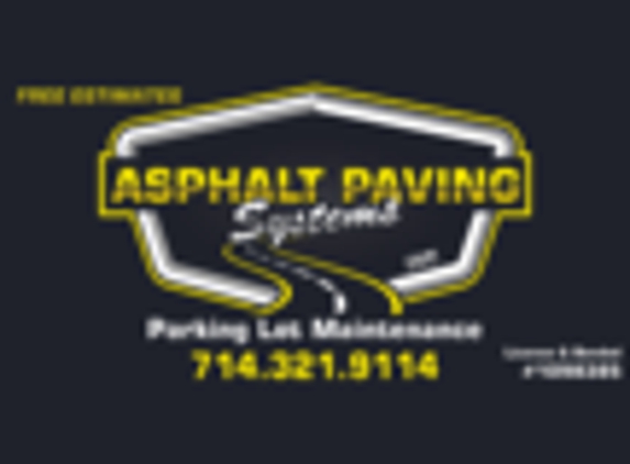 Asphalt Paving Systems Inc. - Eastvale, CA