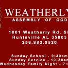 Weatherly Road Assembly of God
