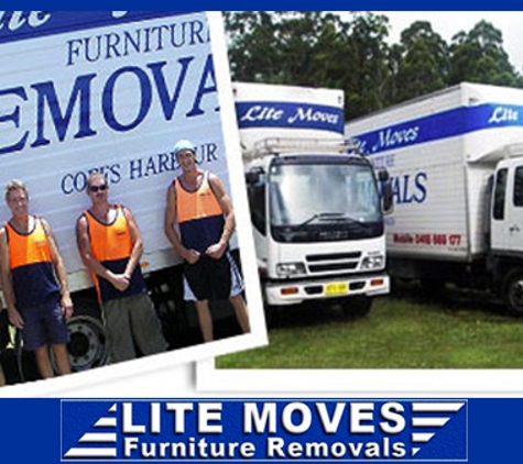 Lite Moves Furniture Removals - Coffs Harbour, NSW. Servicing the Mid North Coast