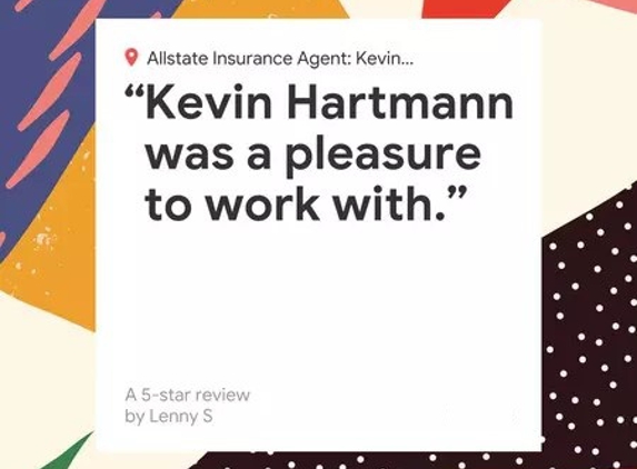 Allstate Insurance Agent: Kevin Hartmann - New York, NY
