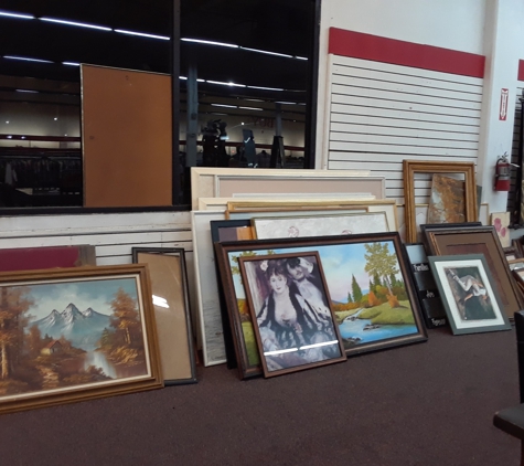 Salvation Army Thrift Store - Corona, CA. Art pictures