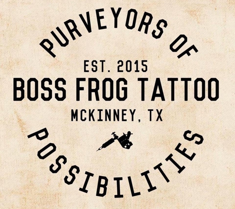 Boss Frog Tattoo - Mckinney, TX