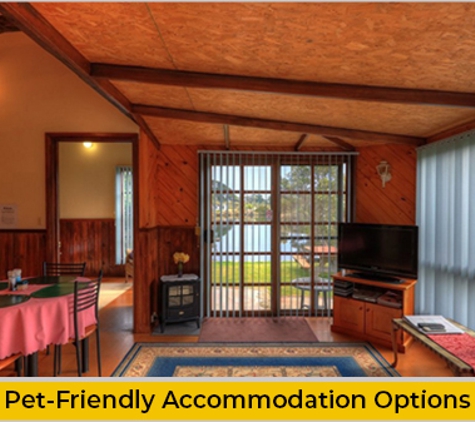 Stanley Lakeside Spa Cabins - Stanley, TAS. Pet-Friendly Accommodation Options