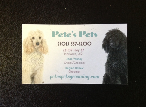 Pete's Pets - Malvern, AR