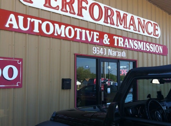 Performance Automotive & Transmission - San Antonio, TX