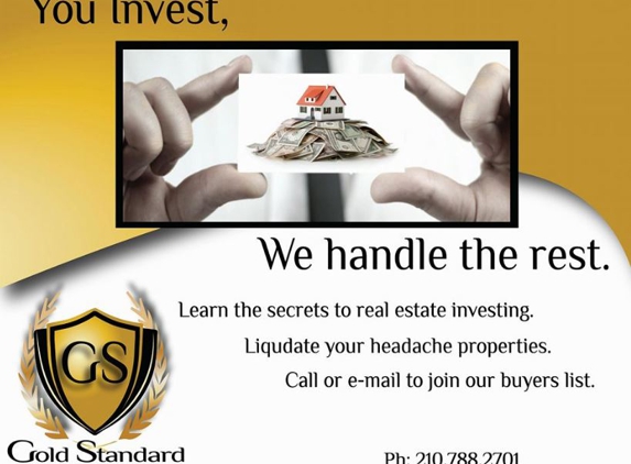 Gold Standard Acquisitions, LLC - San Antonio, TX