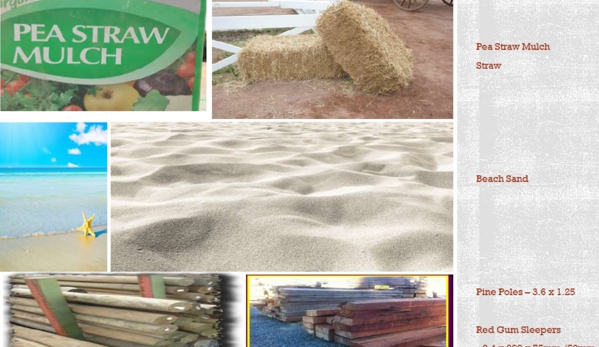 Wodonga Sand & Soil - Wodonga, VIC. Straw