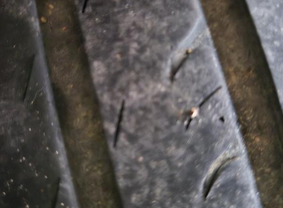 Goodyear Autocare Swan Hill - Swan Hill, VIC. Tyre that has only done 13 000 kms