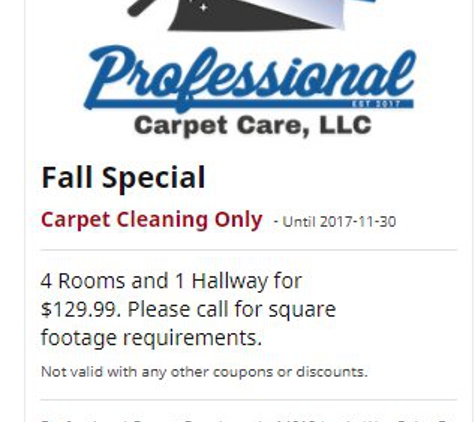 Professional Carpet Care - Laurel, MD