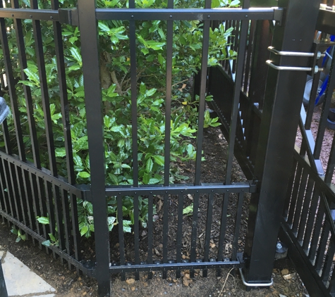 Pro Max Fence Systems - Reading, PA. Aluminum Ornamental 3 Rail with Puppy Picket at Bottom