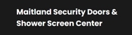 Maitland Security Door Centre Logo
