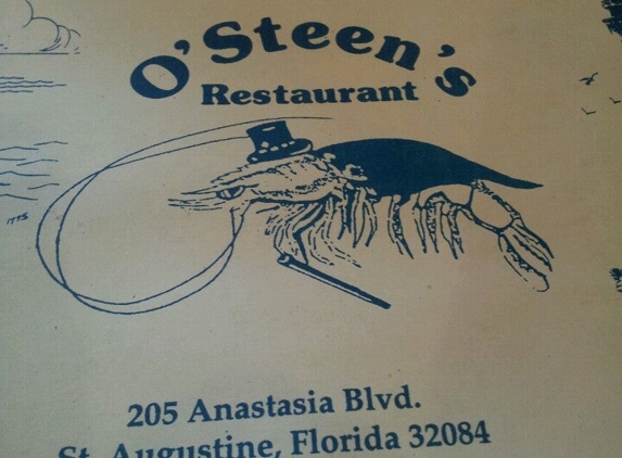 O'Steen's Restaurant - Saint Augustine, FL