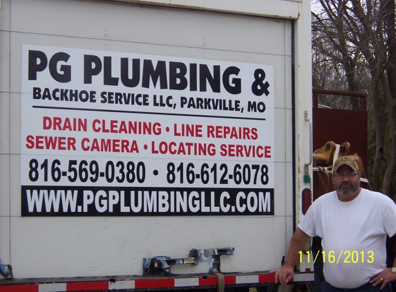 PG PLUMBING & BACKHOE SERVICE LLC - Kansas City, MO