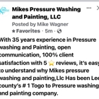 Mike's Pressure Washing and Painting