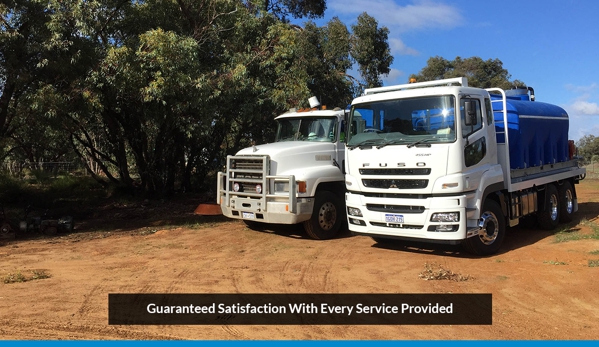 Last Drop Water Carriers - Lower Chittering, WA. Guaranteed Satisfaction With Every Service Provided