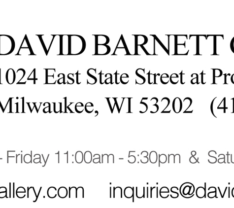 David Barnett Gallery - Milwaukee, WI