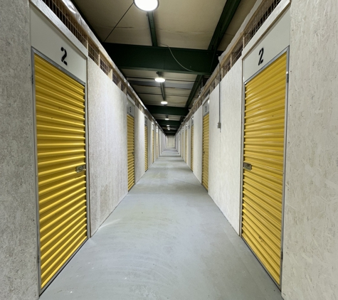 Geiger Self Storage - Jacksonville, NC. Swing doors on most warehouse/climate control units