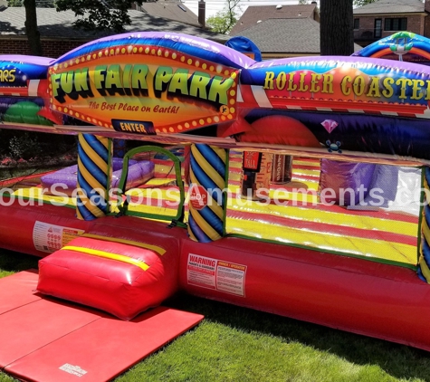 Four Seasons Amusements - Addison, IL. Inflatable Bounce House and Moonwalk Rentals in Chicago IL and Chicago Suburbs
