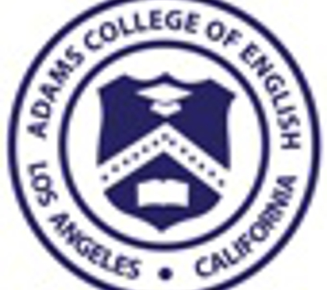 Adams College of English - Los Angeles, CA. Welcome to Adams College of English!
