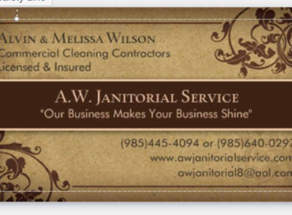 A.W. Janitorial Service - Slidell, LA. Contact us Today!