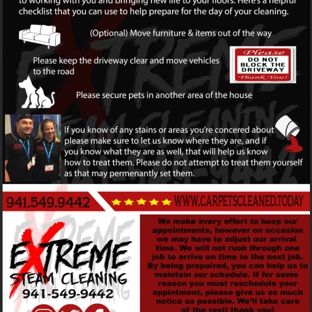 Extreme Steam Cleaning Services - Palmetto, FL