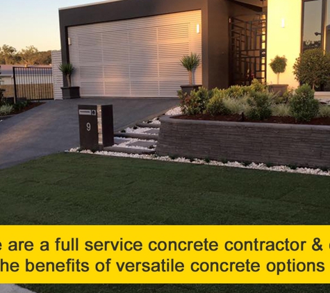 Walters Concreting - Springfield, QLD. We are a full service concrete contractor & can bring the benefits of versatile concrete options to you.