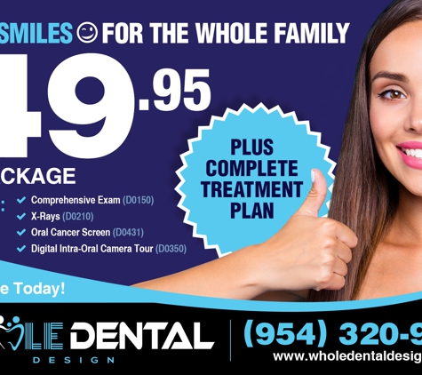 Whole Dental Design - Davie, FL