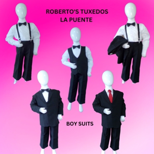 Roberto's Tuxedo Rentals - La Puente, CA. Kids Suits.