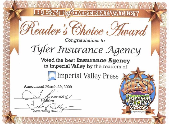 Tyler Insurance Agency - El Centro, CA