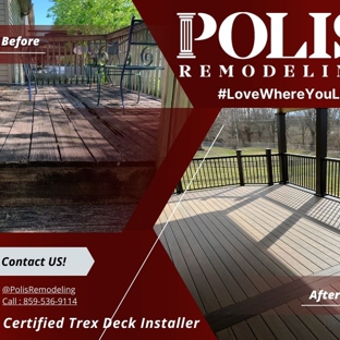 Polis Remodeling. #DeckBuildersLexingtonKY