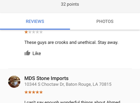 MDS Stone Imports - Baton Rouge, LA