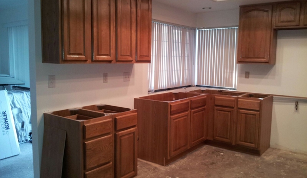 Pro Choice Decor - Chino Hills, CA. Installed new cabinets and tile flooring texture and paint