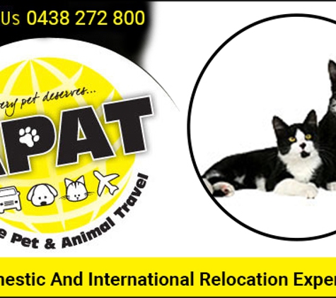 Aussie Pet & Animal Travel - Greenbank, QLD. Domestic And International Relocation Expertise