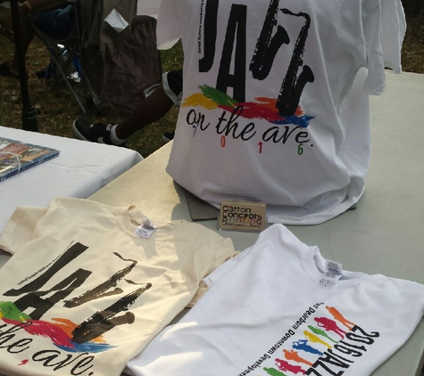 Cotton Concepts Printing llc - Detroit, MI. Jazz on The Ave 2016