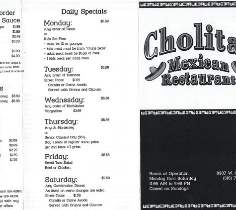 Cholitas Mexican Restaurant - Wichita, KS