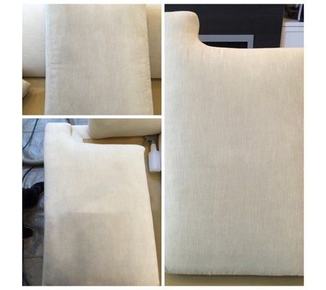 Chem Dry Carpet Tech - Northridge, CA. Before and After: Upholstery Cleaning. Our Deep Cleaning Hot Carbonated Extraction Process cleans like no other.