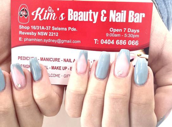 Kim’s Beauty & Nail Bar - Revesby, NSW. My nails ��������